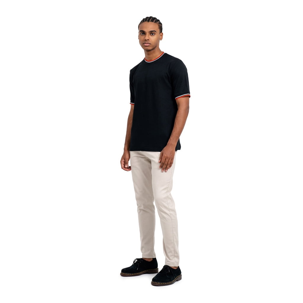 Ribsgold Kaos Pria Lengan Pendek Triblist Relax Fit - Gambar 4