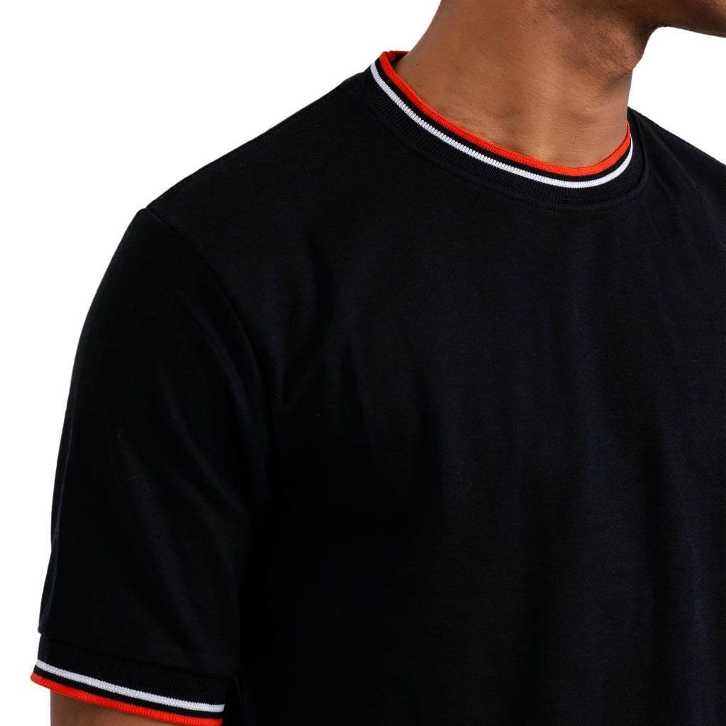 Ribsgold Kaos Pria Lengan Pendek Triblist Relax Fit - Gambar 5