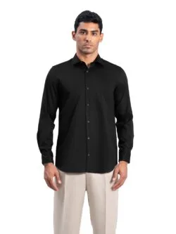 Ribsgold Kemeja Luxfor Lengan Panjang Pria Slim Fit