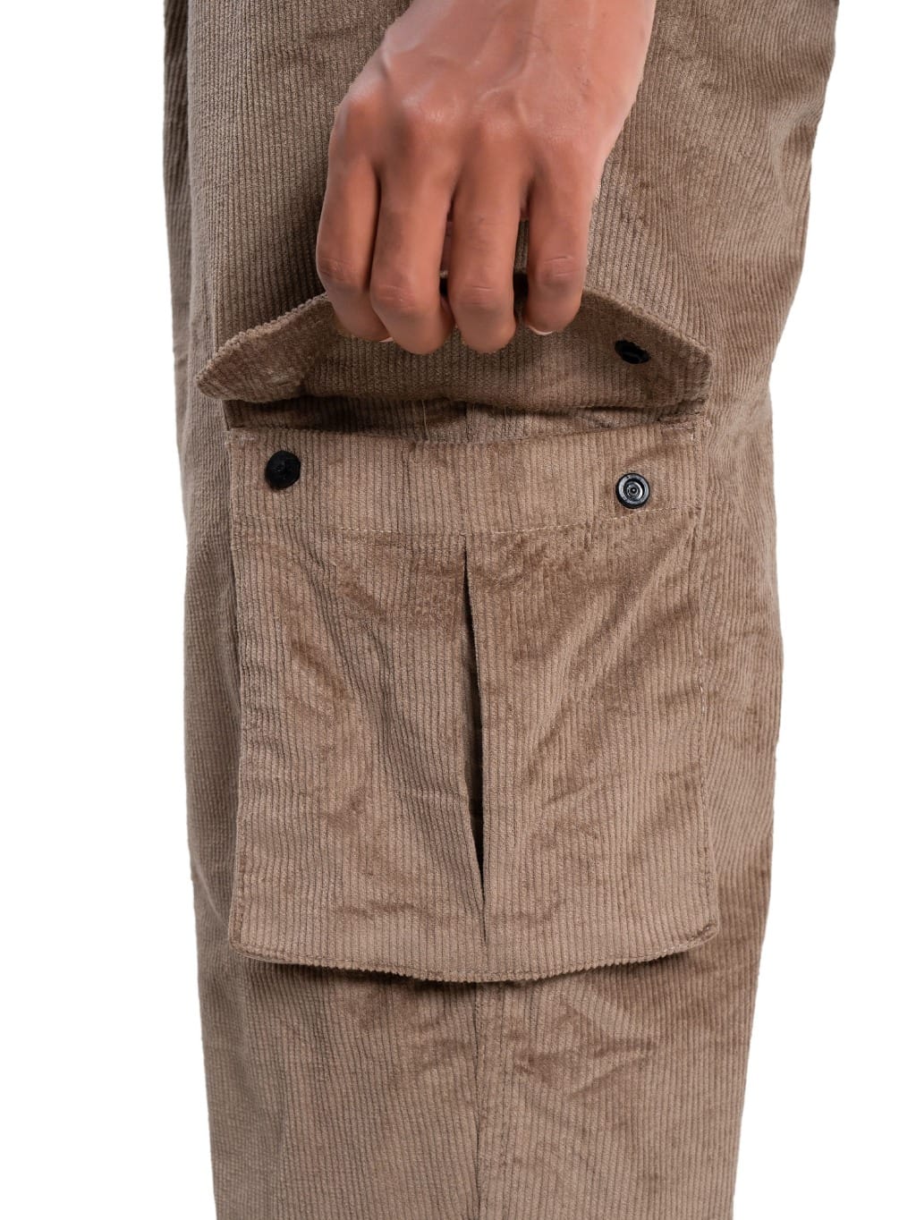 Ribsgold Celana Cargo Panjang Corduroy | Celana Panjang Pria - Gambar 6