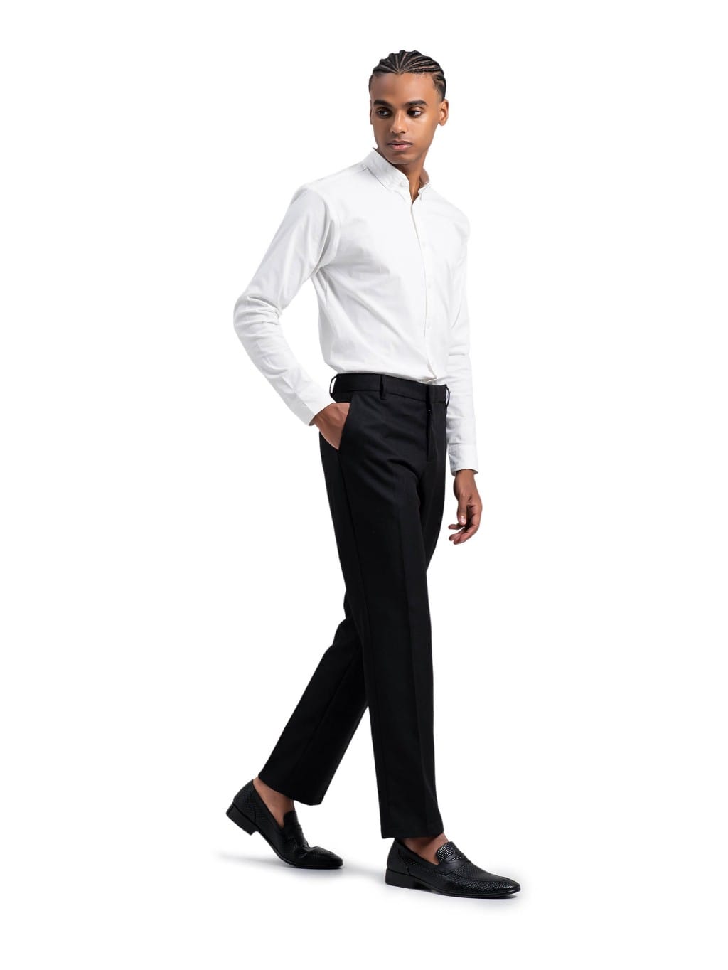 Ribsgold Celana Befor | Celana Bahan Formal Pria Slim Fit - Gambar 6