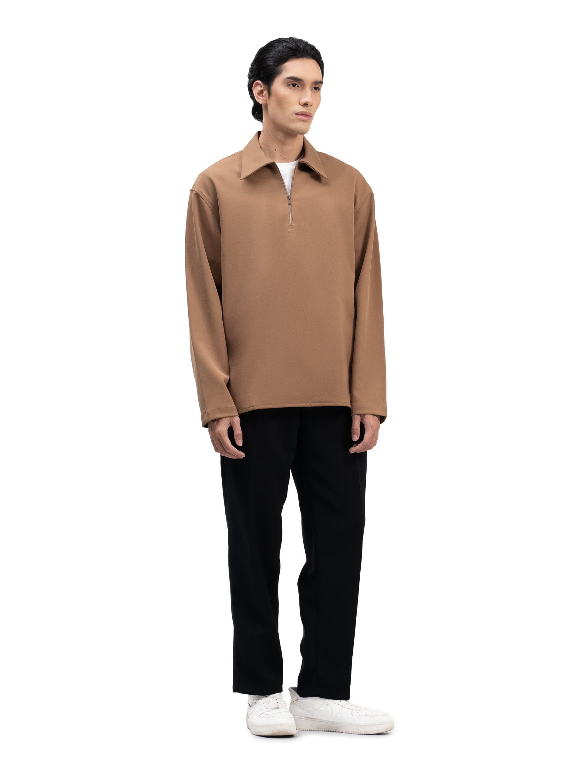 Halfzip Easymove Ribsgold - Gambar 4