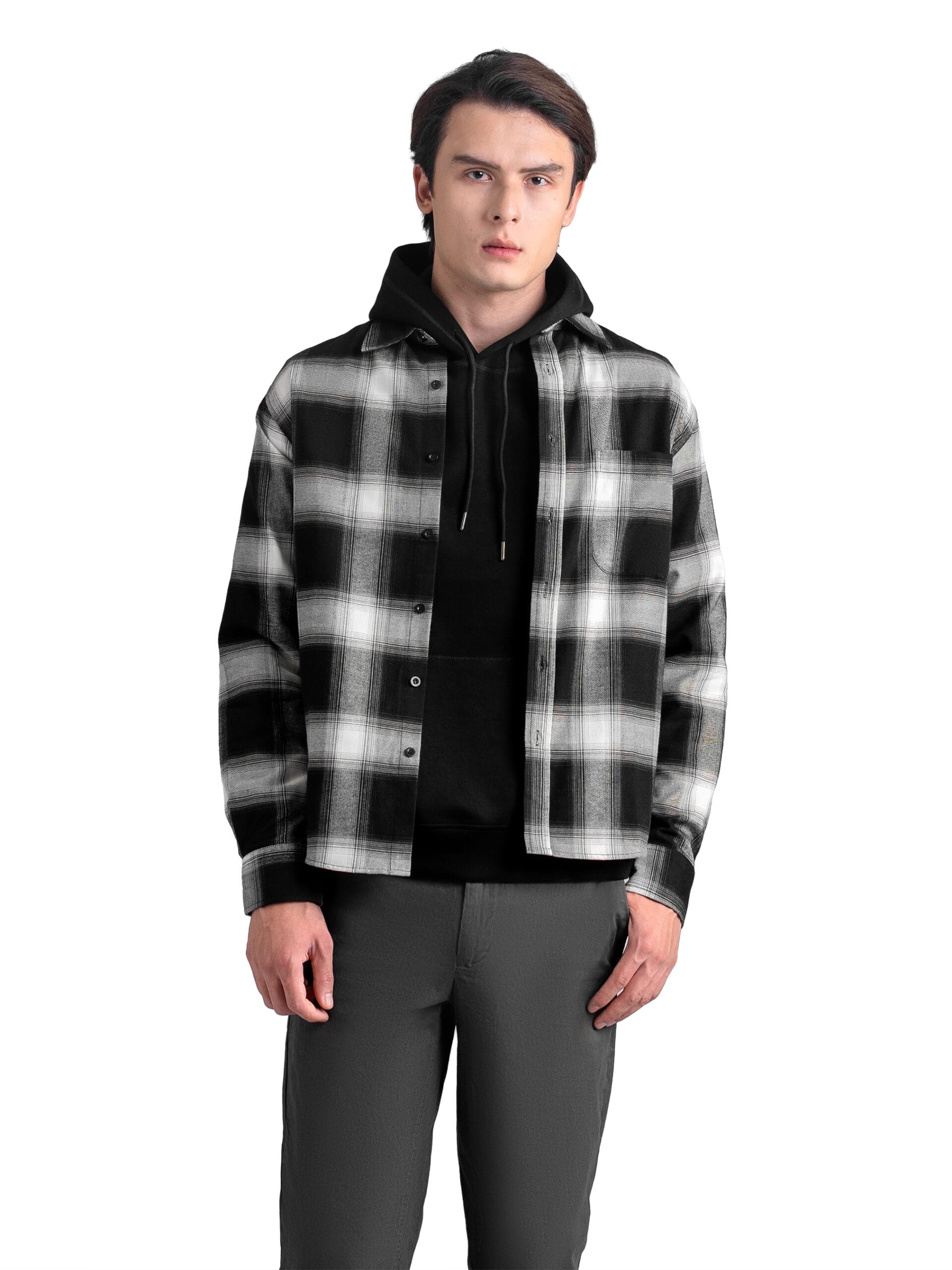 Kemeja Flanel Shadow Plaid