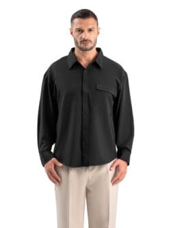 Kemeja Oversize One Pocket